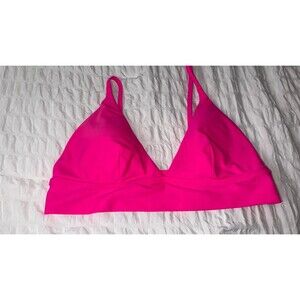 Aerie XXL neon pink swim top